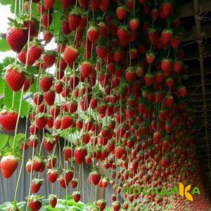 Клубника ампельная Анастасия купить по цене от 370р. в интернет-магазине «Посадика» с доставкой почтой в в Тейковое и по всей России – [изображение №1].